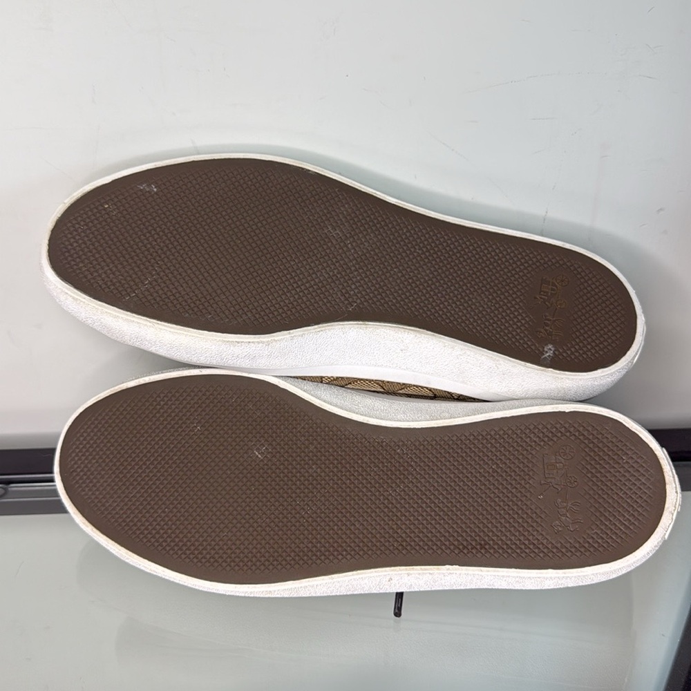 Classic COACH Empire Signature Logo Sneakers 7.5 - Picture 8 of 9